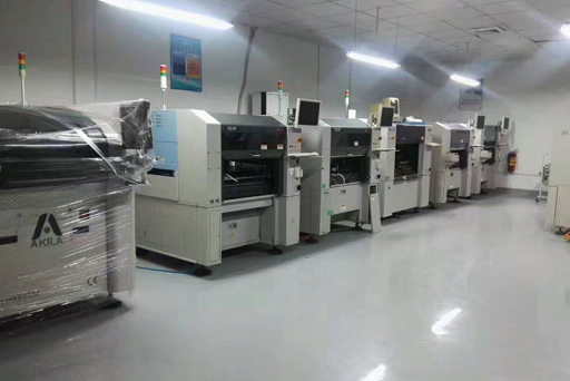 yamaha貼片機車間展示1